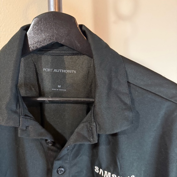 Port Authority Black Men's Polo Shirt - Picture 3 of 6